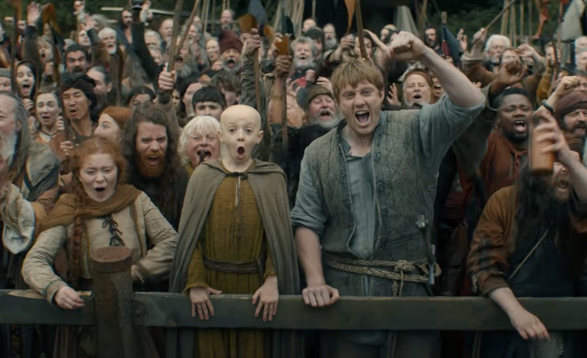 A show that's 0% woke and has a noble masculine main character instantly rockets to popularity? Coincidence? I think not.