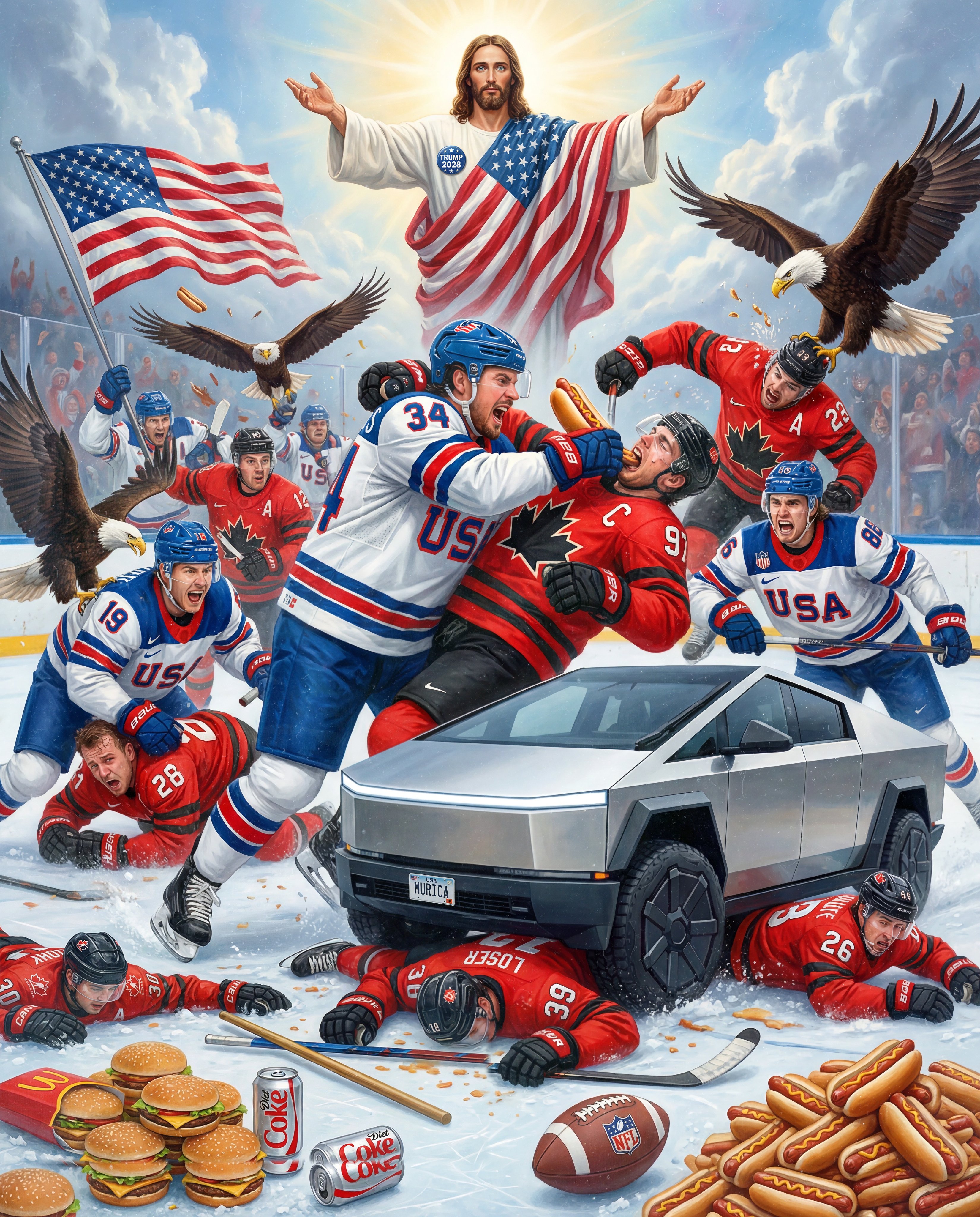 New Artwork by Beeple titles "Miracle on ICE 2.0"