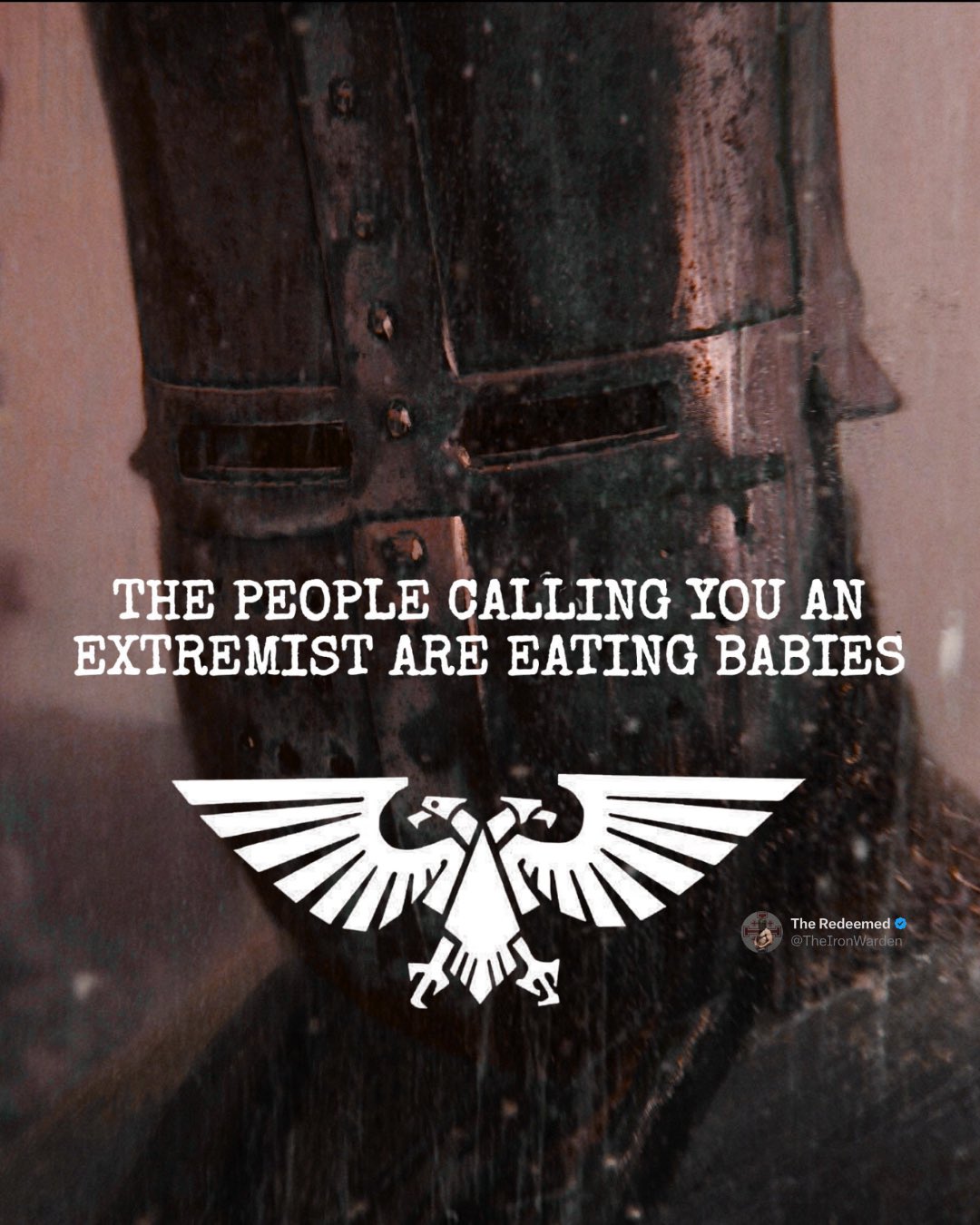 The people calling us extremists are eating babies!!