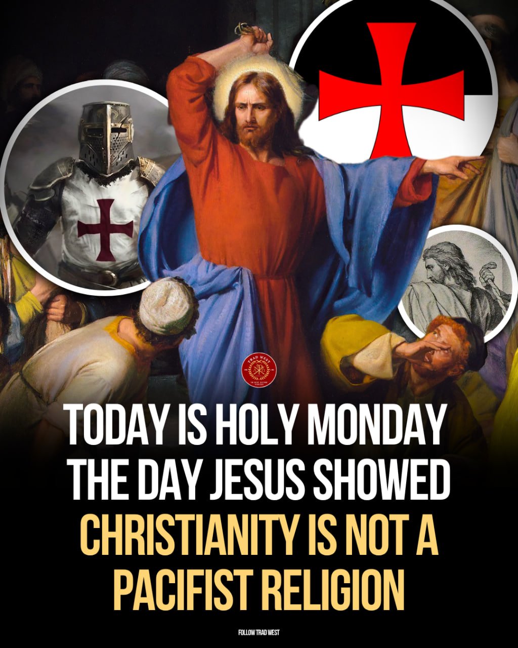 Christianity is NOT a pacifist religion.