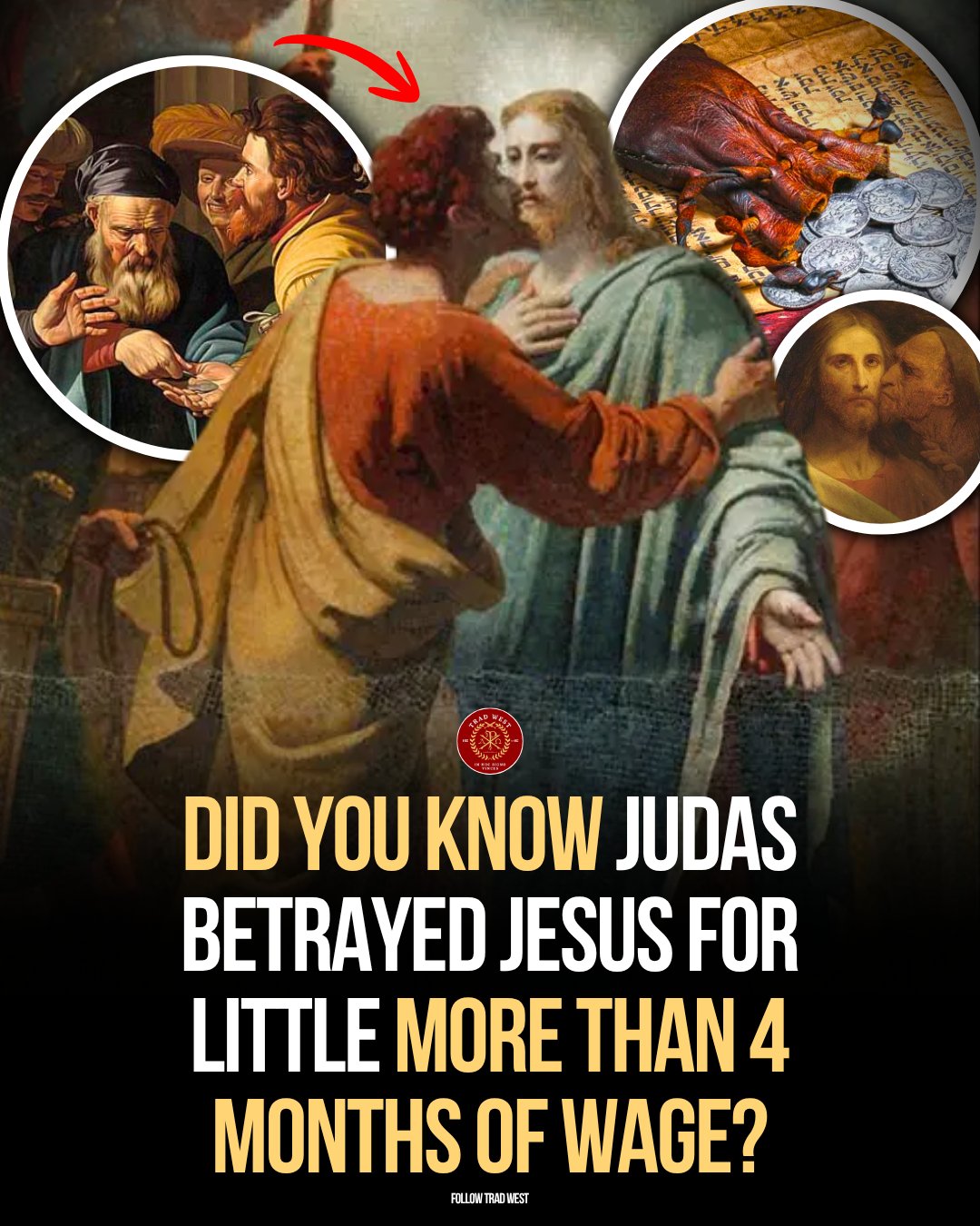 Today is Holy Wednesday, or as we traditionally call it: Spy Wednesday the day Judas betrayed Jesus for 30 silver coins.