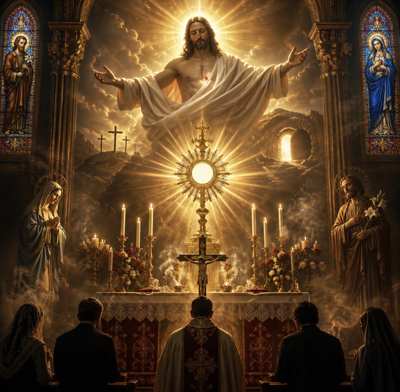 Catholics do not go to Mass because it is “inspiring.”