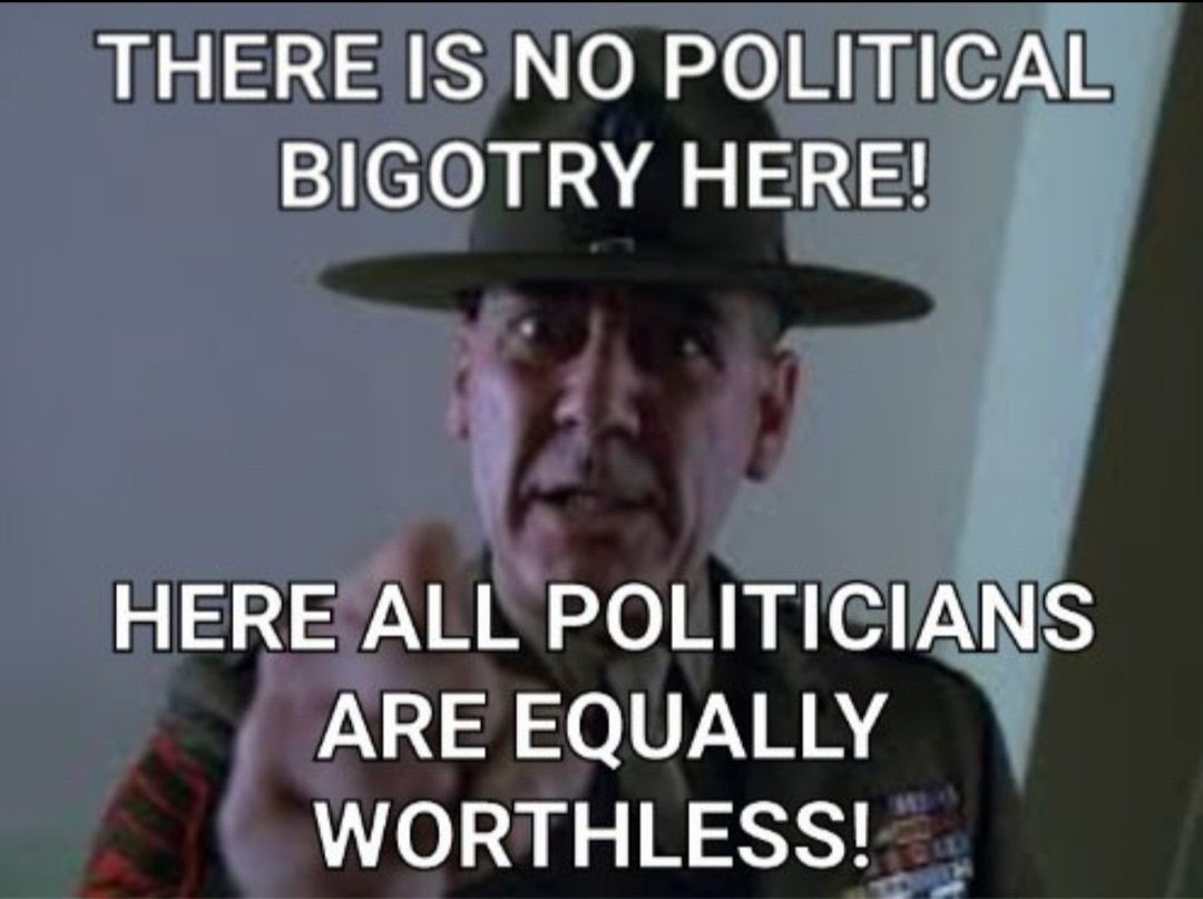 No political bigotry