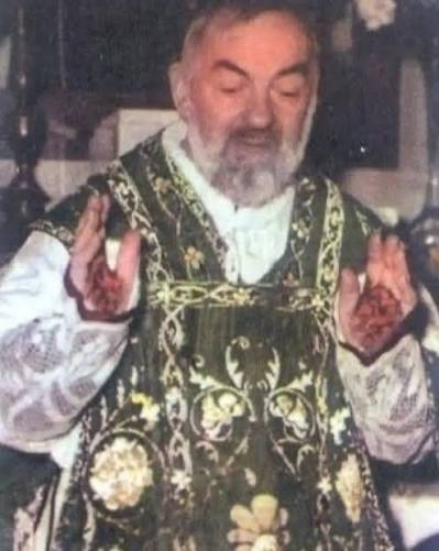 The Stigmata of St. Padre Pio!