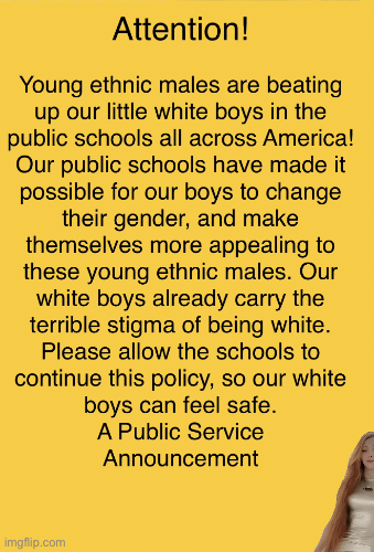 Save Our white boys