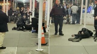 NYPD Raid A Homeless Encampment & Brutally Attack People For Refusing To Clear Out Their Home!