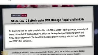 NEW STUDEY: Vaccines DRAMATICALLY Impairs Cell DNA Damage Repair