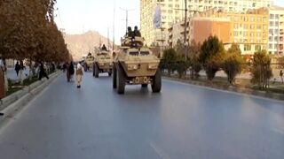 Taliban Holds a Military Parade Showing off Weaponry Left by the US Military/Joe Biden