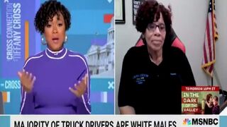 MSNBC host Declares The Entire Trucking Industry to be RACIST