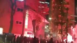 Gunshots and Explosions in Rotterdam, The Netherlands over Covid Restrictions