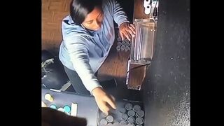 Employee Gets Caught On Camera Stealing From Her Job!
