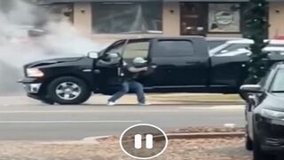 Man Open Fires On Police With AR-15 After Crashing His Truck In Augusta, GA