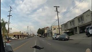LAPD Cops Shoot Suspect After Walking Toward Them While Armed With a Knife