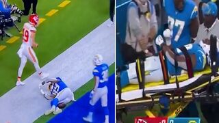 NFL Player Appears to Be Paralyzed After Making Catch