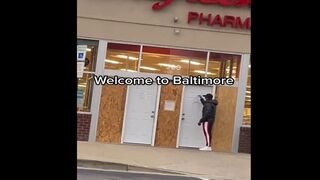 Walgreens in Baltimore is Fed up with Rampant Crime They Did This.