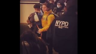 NYPD Terrorize a Child over a V-Passport and Demand to see Everyone's Papers