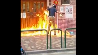 Arsonist Tries To Light School On Fire, Ends Up Torching Himself