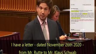 PM Mark Rutte of the Netherlands Gets Exposed for Supporting Tyrant Globalist, Klaus Schwab