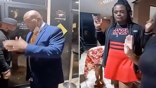Black Owned Christian Business Kicks out a Tranny for 'Not Dressing HIS Gender' Leftists Heads Explode.