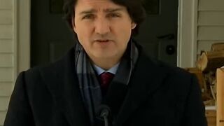 The Canadian PM Who Was Caught in Black Face Claims Truckers Protesting Vax Mandates Are 'Racist' and 'Nazi's'