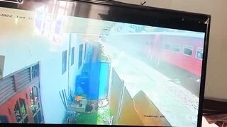 Whole Family Killed as Train Rams Into Three-Wheeler In Sri Lanka