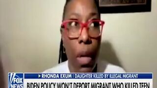 Parent of a Child Murdered by Illegals Have a Message for Biden, who she Voted for 'Help American's First'