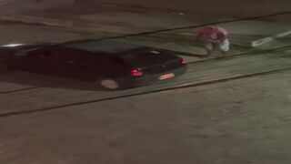 Man Shot In The Leg By Robber In Violent Carjacking