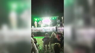 Steel Construction Falls on Musicians During Live Show