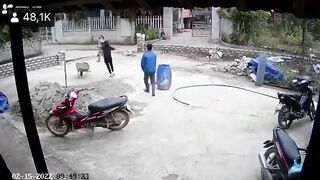 Man Shoots Neighbor From Second Floor Over Dispute In Vietnam