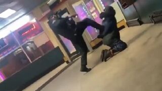 Cop Suspended after SPARTA Kicking Complying Suspect From Behind