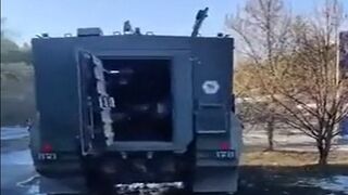 Russian Troops Abandoning Their Posts, Leaving Heavily Armored Vehicles