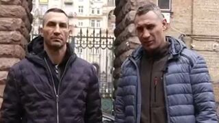 Former World Champion Boxers Vitali and Wladimir Klitschko Say They Will Help Defend Ukraine Against Russia's Invasion