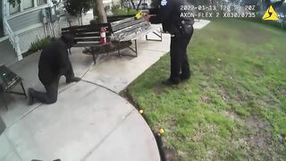 Fresno Police Officer Shoot Hispanic Suspect After Charging With A Hammer