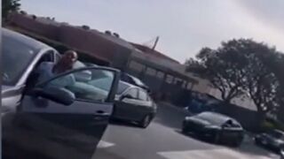 Road Rage Attack on Mother and Child at McDonald's Caught on Video, Woman Arrested