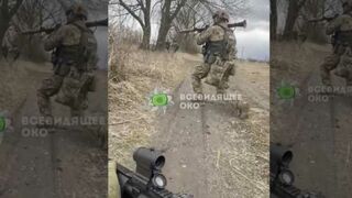 POV GoPro Battle Footage Of A Ukrainian Unit Taking Out A Russian Tank!