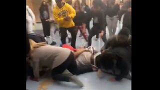 Las Vegas High School on Lockdown For a Second Day after Massive Brawls