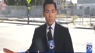 Reporting on a Deadly Intersection when Suddenly..........