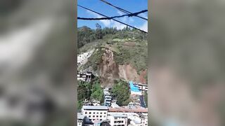 Peru Landslide: At Least 60 Houses with People Inside Buried In Pataz Province.