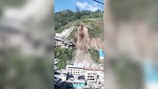 Peru Landslide: At Least 60 Houses with People Inside Buried In Pataz Province.