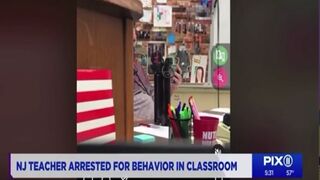 NJ Substitute Teacher Charged After Masturbating In Class Not Once But TWICE!