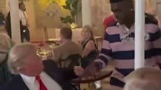 Kodak Black Meets Donald Trump For The First Time Since The Former President Pardoned Him!