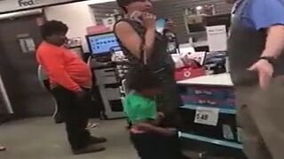 Poster Child For Birth Control? Mother Forced to Leave Store with Wild Son