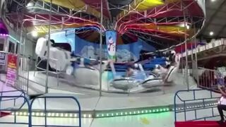Another Amusement Park Ride Malfunctions While People Are Onboard