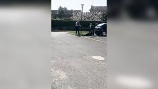 French Police Shoot Man Wielding Knife