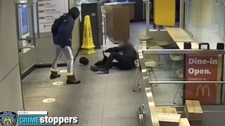 Man Gets Beat & Robbed While Placing His Order At A McDonalds