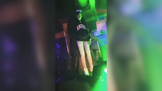 Rapper Goonew's Corpse Propped Up, Standing at Funeral In Nightclub.