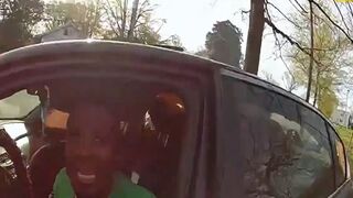 Car-Jacker Steals Car With a Child in The Back, Gets Caught, Does Best George Floyd Impersonation.