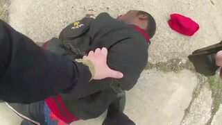 Man Gets Wrecked After Being Tased By Police During Chase!