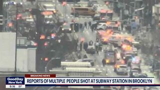 13 Shot Or Hurt In NYC Subway By Man Wearing Gas Mask, Construction Vest!