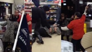Two Employees Beat Drugged up Couple for Stealing from Their Store.